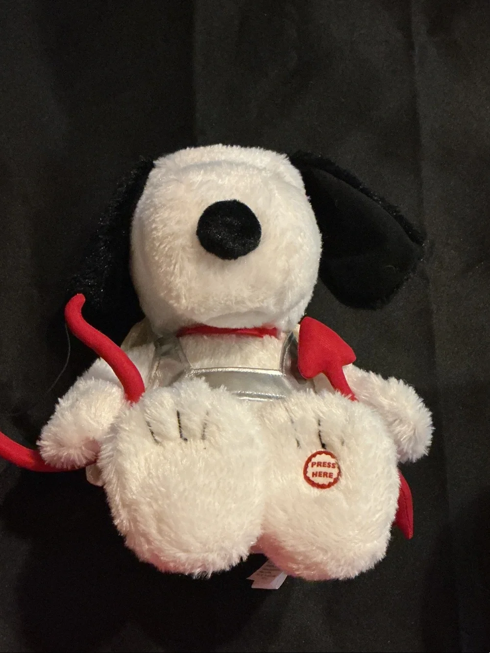Snoopy Plush as Cupid with wings - Interactive Press Feature